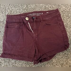 American Eagle Outfitters Burgundy Shorts